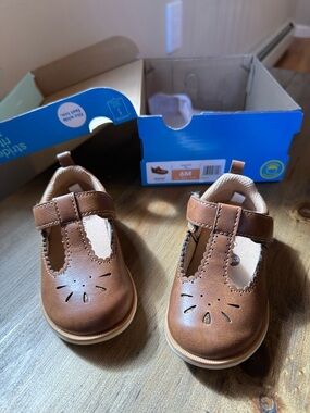 Stride Rite 360 Lacey 2.0 Tan Toddler Brown Mary Jane Leather Shoes
